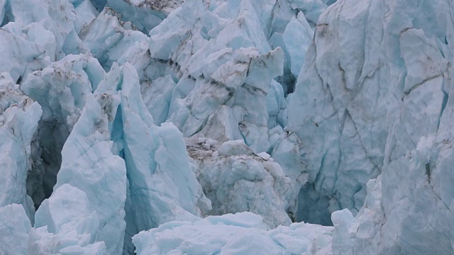 冰川冰解面视频素材