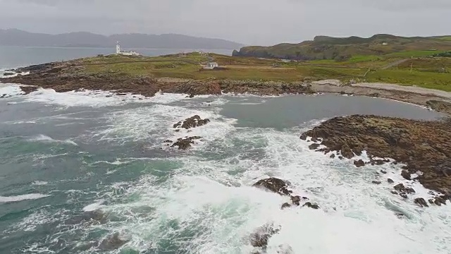 狂野大西洋之路爱尔兰视频素材