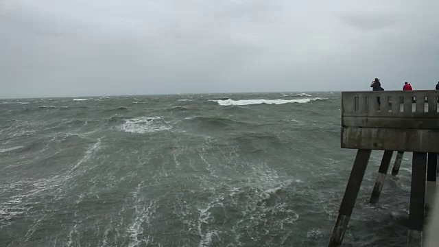 飓风厄玛波视频素材