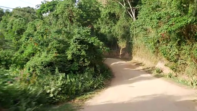在巴西乡村开车视频素材