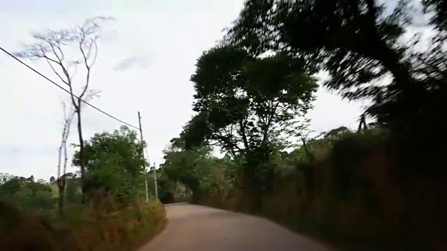 在巴西乡村开车视频素材