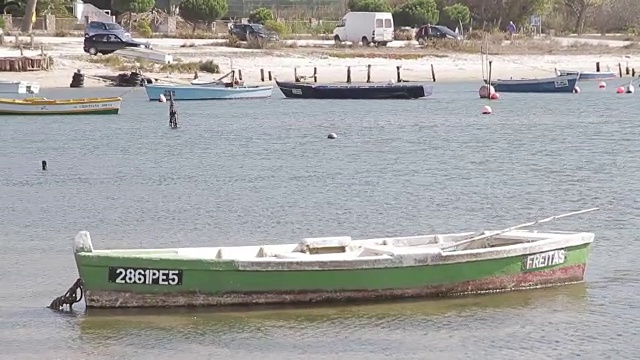 福斯杜阿雷洛河船滩视频素材