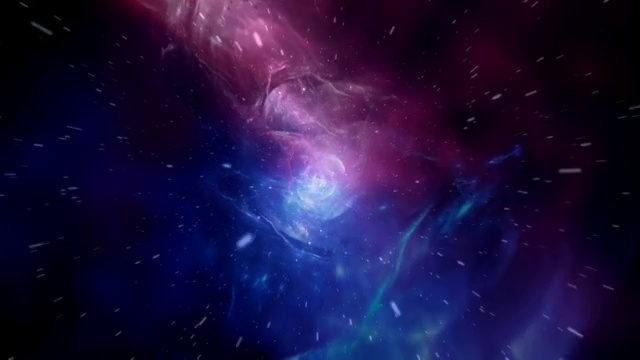 银河之旅视频素材