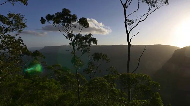 蓝色山脉,新南威尔士州视频下载