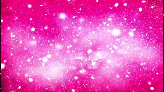 冬日仙境圣诞雪的背景视频素材