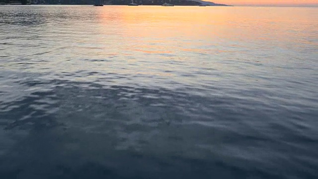 摩纳哥航空游艇蒙特卡洛港水船视频下载