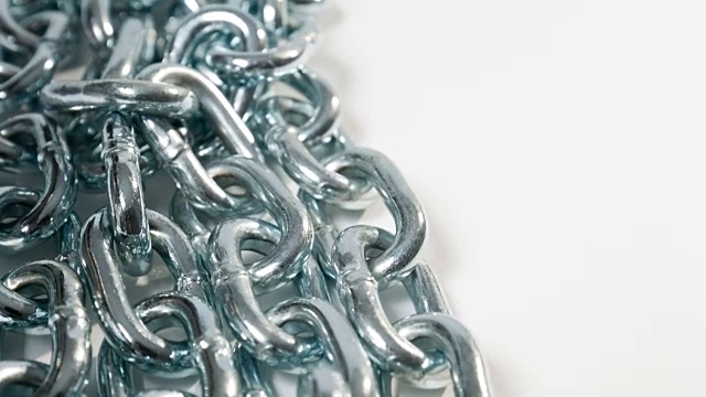 钢铁重链，网络安全理念视频素材