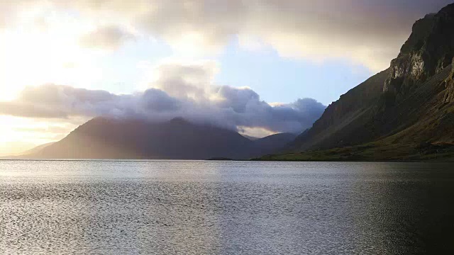 冰岛奇妙的风景视频素材