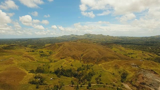 菲律宾保和岛的丘陵景观视频下载