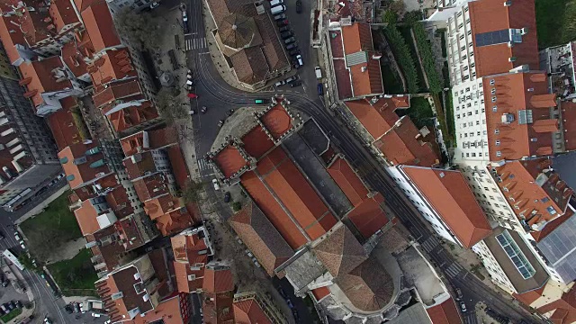阿尔法玛鸟瞰图，里斯本，葡萄牙视频下载