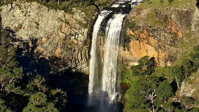 埃博尔瀑布，新南威尔士州，澳大利亚视频下载