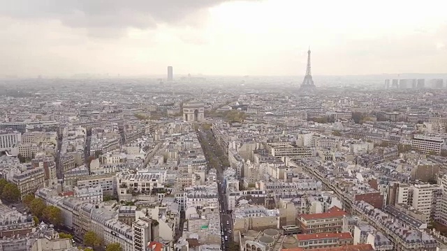 巴黎的城市视频素材