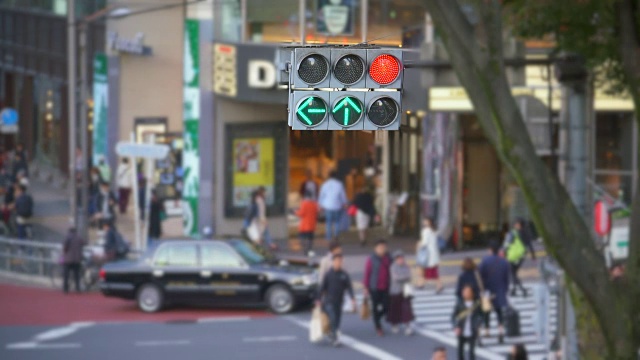 日本道路交通灯视频下载