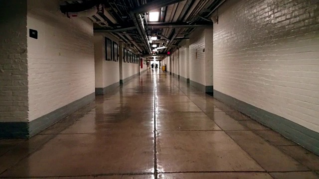 美国众议院大炮和朗沃斯办公大楼隧道在华盛顿，DC - 4k/超高清视频下载