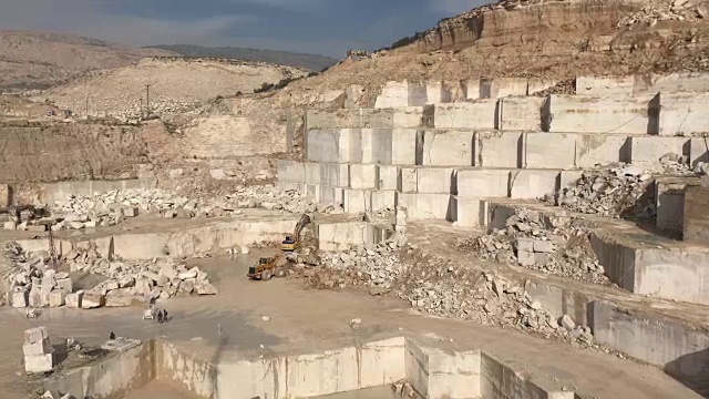 大理石采石场视频下载