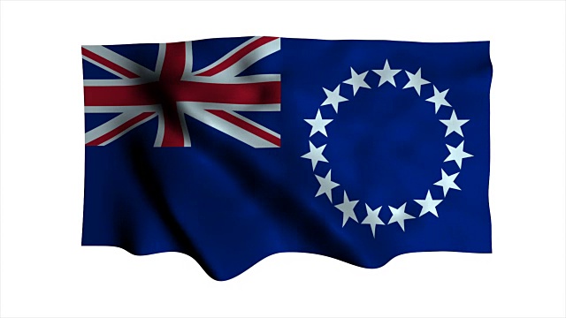 库克群岛国旗视频下载