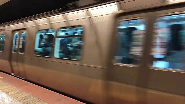 地铁视频素材