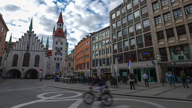 慕尼黑和老市政厅视频素材