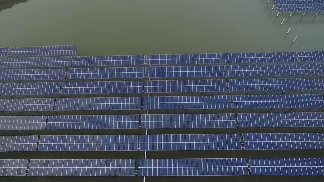 太阳能发电视频素材