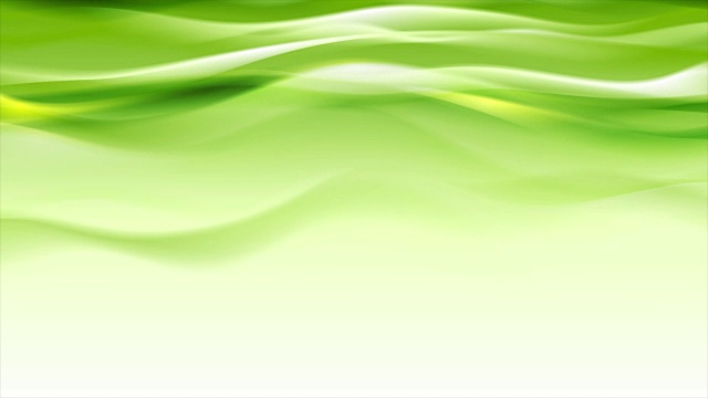 绿色抽象波浪视频动画视频素材