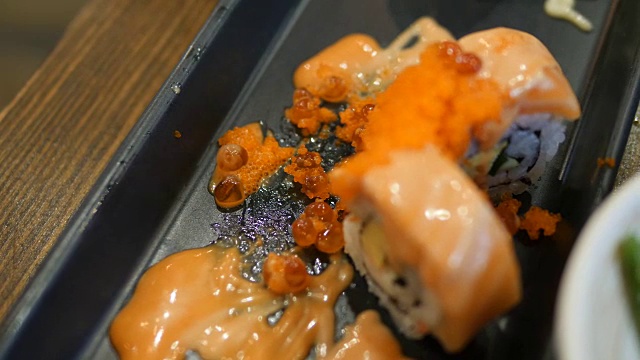 生仓寿司视频素材