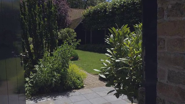 漂亮的后院花园视频下载