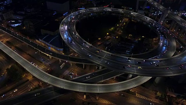 空中高速公路连接视频素材