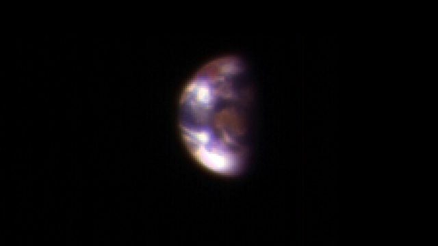 火星上的地球和月球，MRO主席台的镜头视频下载