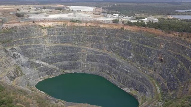 澳大利亚西南部的绿丛锂矿视频下载