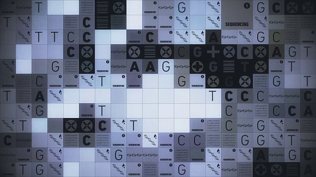 DNA测序视频素材