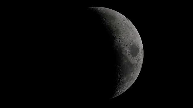 月球阶段视频素材