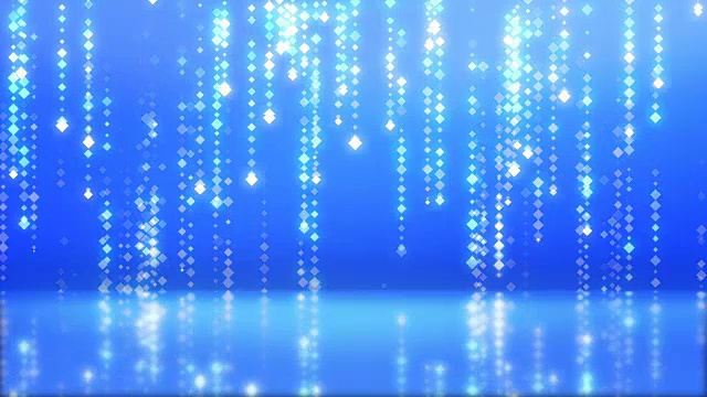 数字蓝色粒子(可循环)视频素材