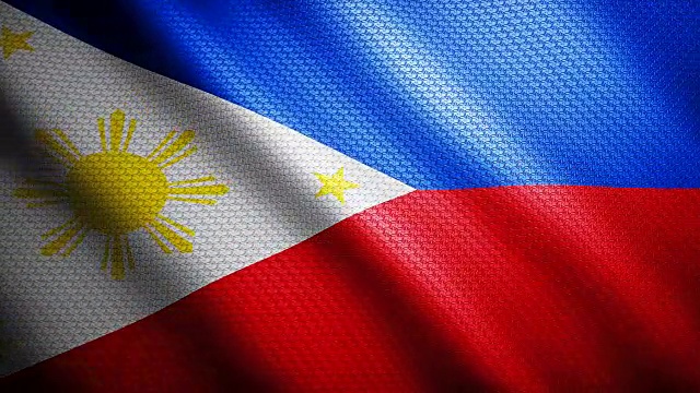 菲律宾国旗4 k视频下载
