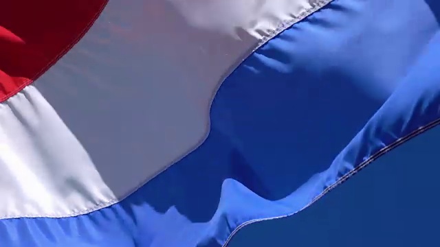 两段4K版本的荷兰国旗视频视频素材