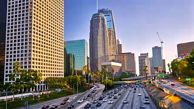 洛杉矶市中心视频素材