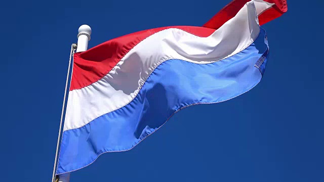 4K荷兰国旗视频视频素材