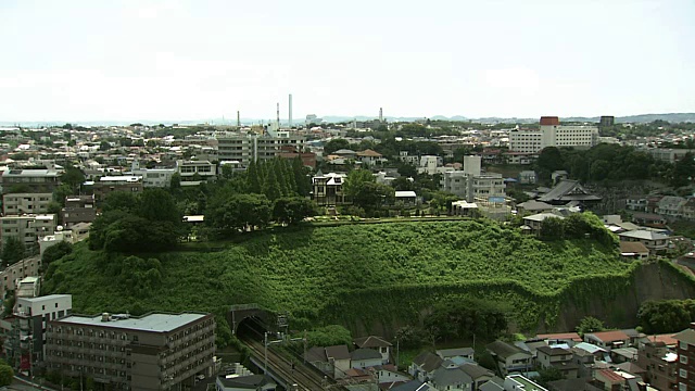 日本横滨Yamate意大利花园周围视频下载
