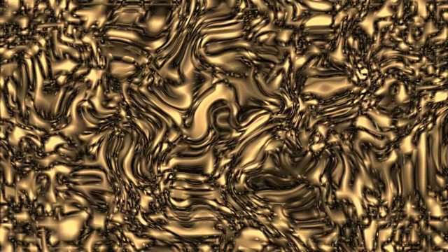 金布飞行。抽象的金色背景豪华布或液体或波浪褶皱的垃圾丝绸质地缎子材料豪华的背景设计。视频下载
