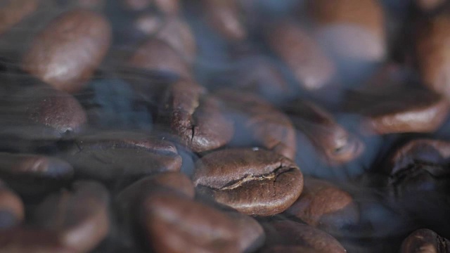 烘焙咖啡豆视频素材