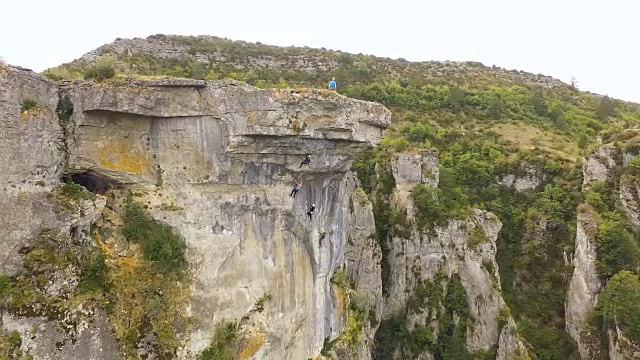 塔恩峡谷峡谷的悬崖视频下载
