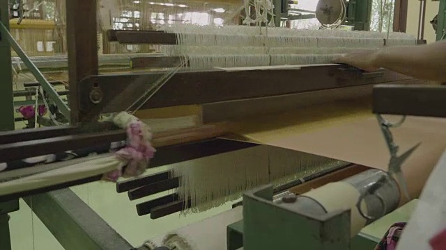 暹罗手织棉视频素材