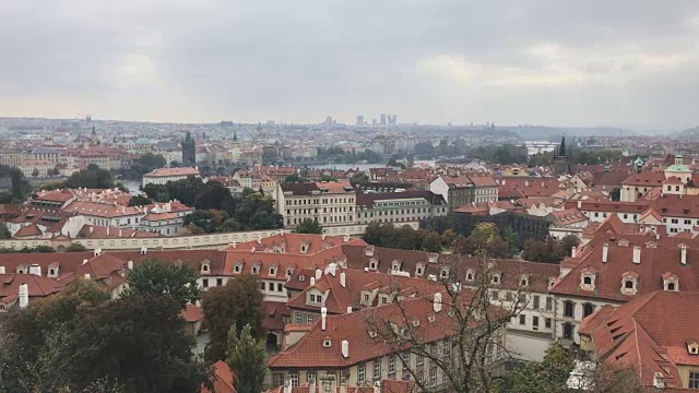 布拉格的城堡，大教堂视频下载