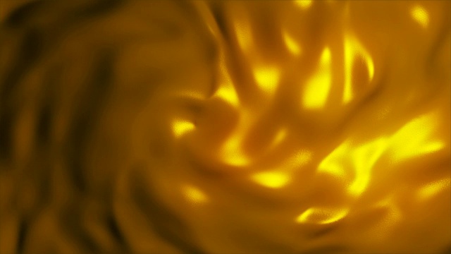 抽象的金色织物波动视频素材