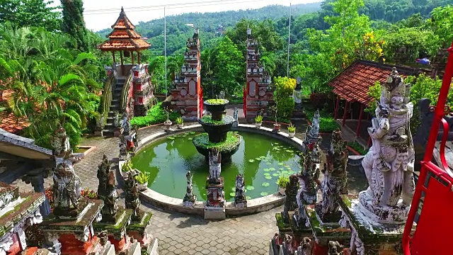 印度尼西亚巴厘的梵天寺视频下载