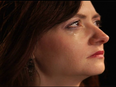 NTSC -哭泣的女人视频素材