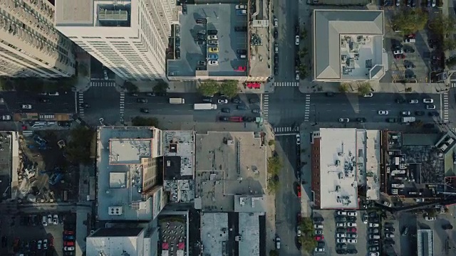 芝加哥市中心-鸟瞰视频素材