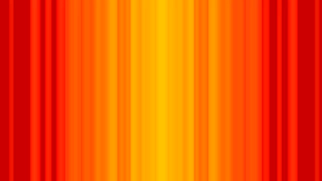 抽象的运动背景与垂直线橙色，黄色，红色，橙色，视频素材