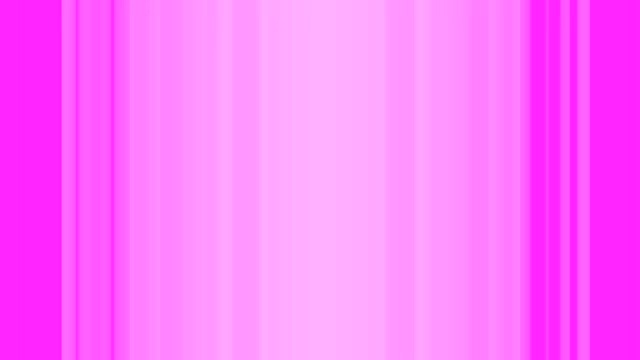 抽象的运动背景与不同色调的粉色，紫色，白色，紫色的垂直线，视频素材