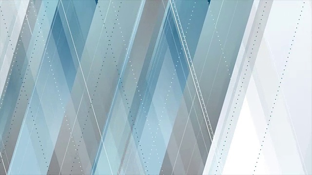 蓝灰色抽象技术几何视频动画视频素材