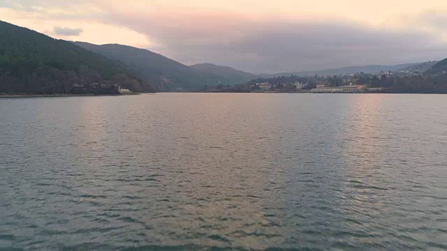 日落时的海景视频素材